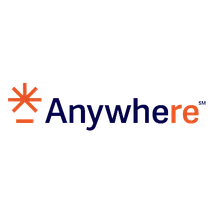 Anywhere Real Estate logo, for its $83.5 million home seller commission settlement.