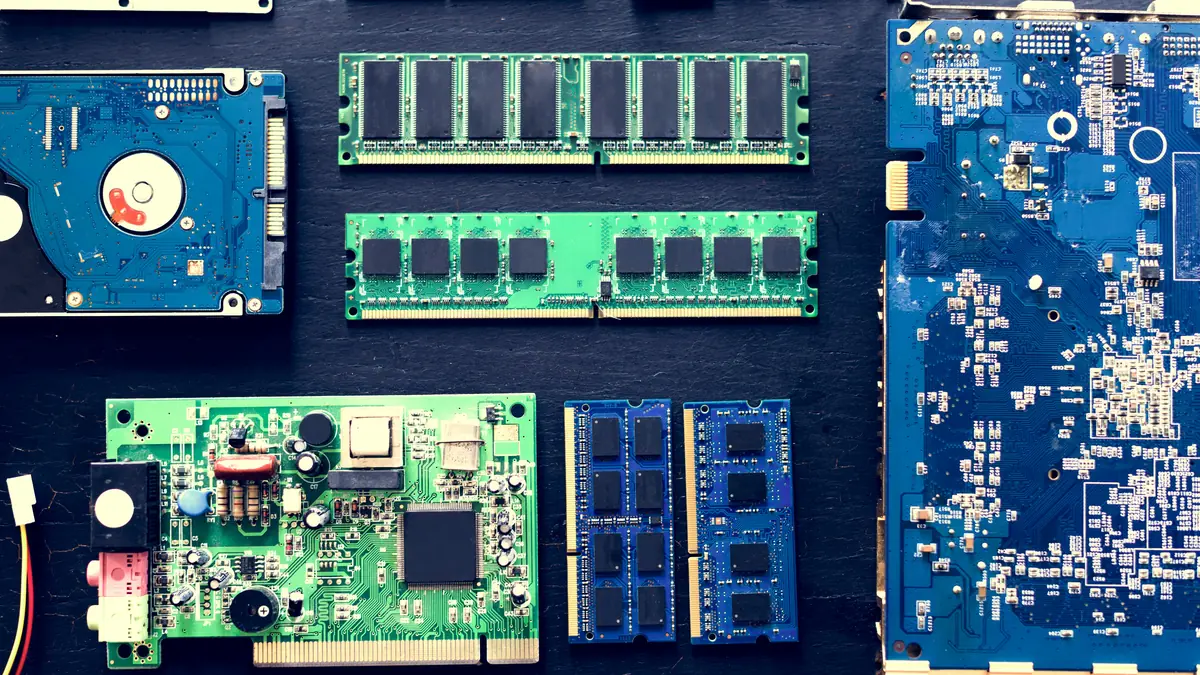 RAM sticks and circuit boards laid out on a dark surface – G.Skill desktop memory class action