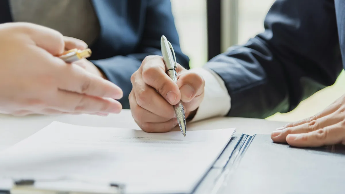 Person signing a document with an adviser – West Bend Mutual Insurance class action